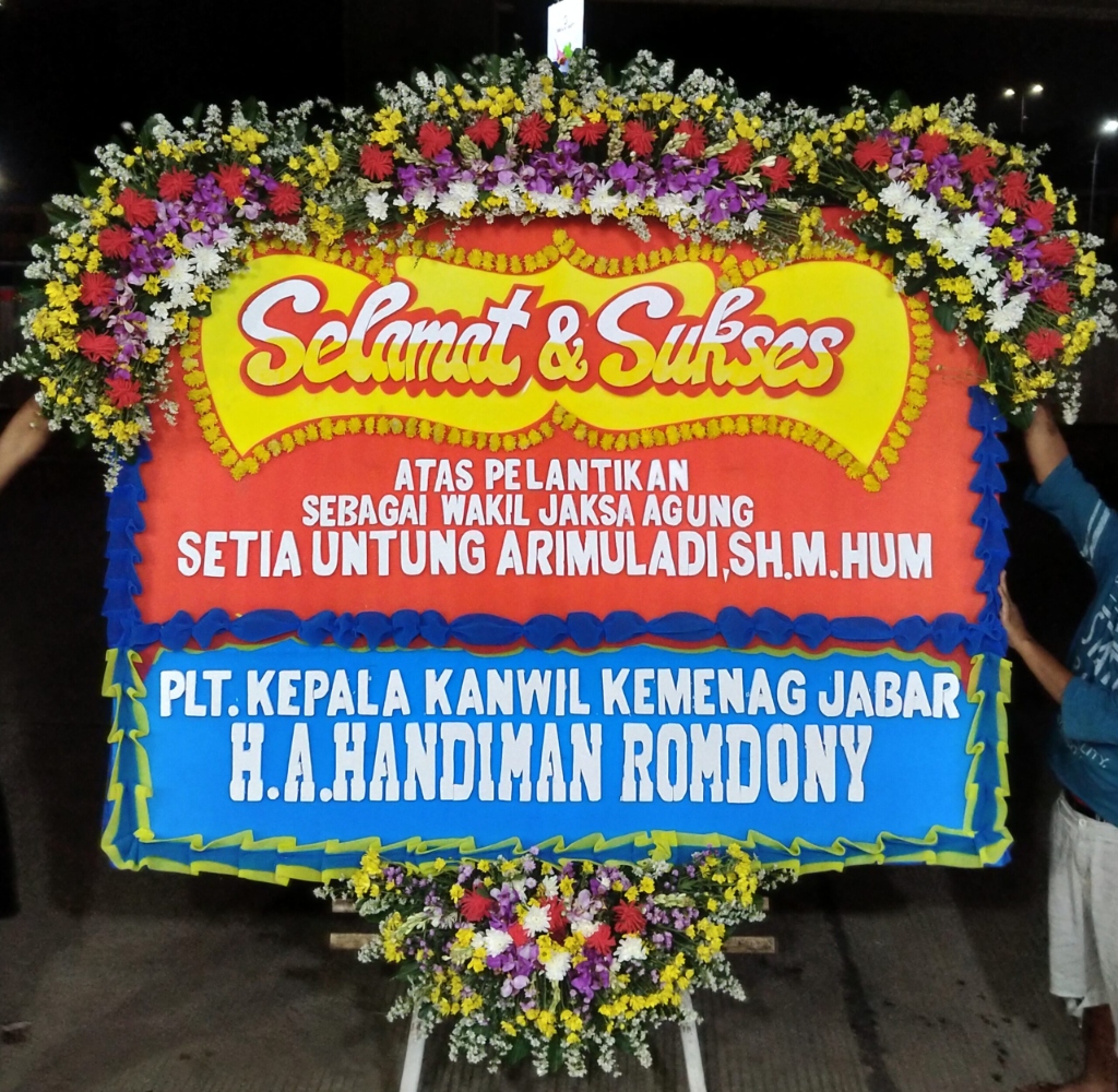 Bunga Papan Selamat & Sukses